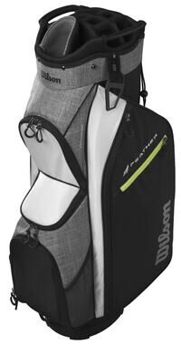 Wilson Feather 2025 Black Grey White Cart Golf Bag